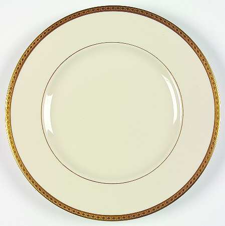 Wayne (No Color Band) Large Dinner Plate