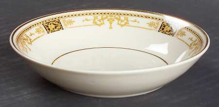 Webster (Old Ivory, Gold Trim) Fruit/Dessert (Sauce) Bowl