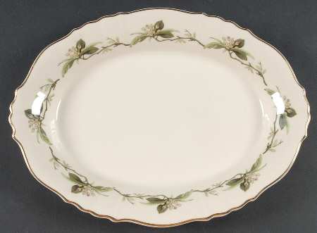 Westvale 14" Oval Serving Platter by Syracuse