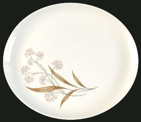 Windswept 11" Oval Serving Platter by Syracuse