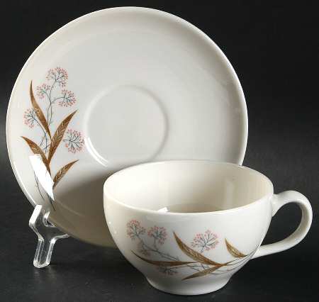 Windswept Flat Cup & Saucer Set