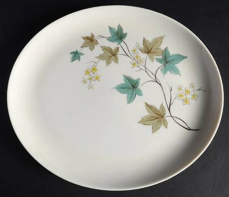 Woodbine 11" Oval Serving Platter by Syracuse