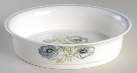 Glen Mist (Susie Cooper Signature Stamp) 9" Oval Vegetable Bowl