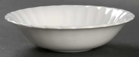 White Flute Fruit/Dessert (Sauce) Bowl