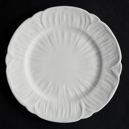 Oleander (White, Undecorated) Salad Plate