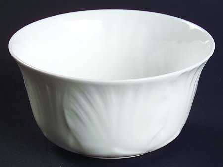 Oleander (White, Undecorated) Mini Open Sugar Bowl