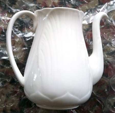 Oleander (White, Undecorated) Coffee Pot No Lid