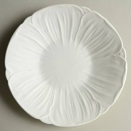 Oleander (White, Undecorated) Cookie Plate