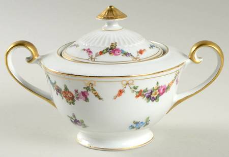 SCH128 Sugar Bowl & Lid by Schumann - Bavaria