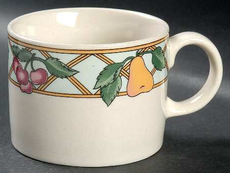 Trellis Fruits Flat Cup