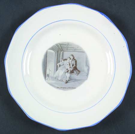 Courtship of Miles Standish Salad Plate