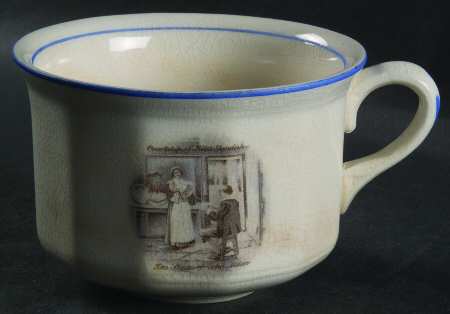 Courtship of Miles Standish Flat Cup