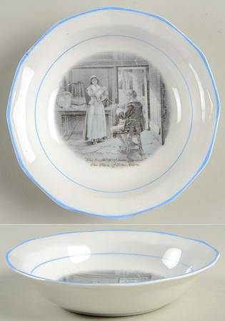 Courtship of Miles Standish Fruit/Dessert (Sauce) Bowl