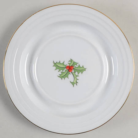 Home For The Holidays Underplate for Round Gravy Boat