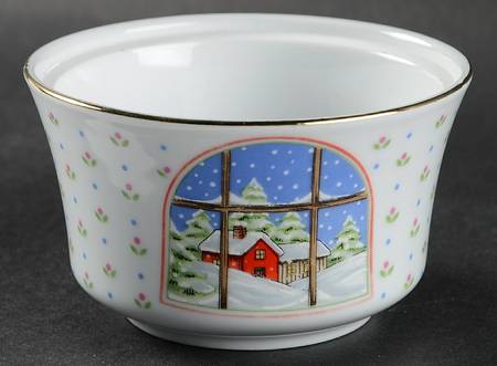 Home For The Holidays Sugar Bowl No Lid