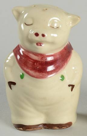 Smiley Pig  Small #1 Pepper Shaker