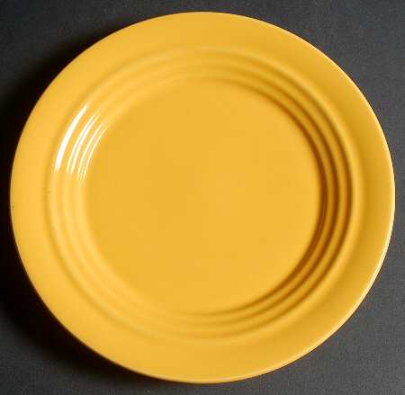 Boscoware Dark Yellow Salad Plate