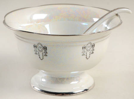 Colonial Open Sauce Boat & Ladle