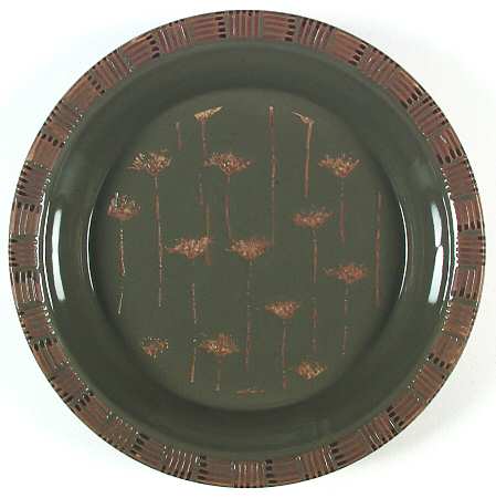Cornflowers Green Salad Plate