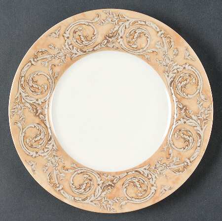 Venetian Scroll Salad Plate