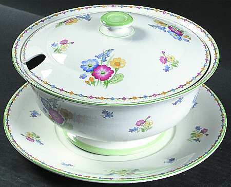 Wild Flowers Tureen & Lid w/Underplate