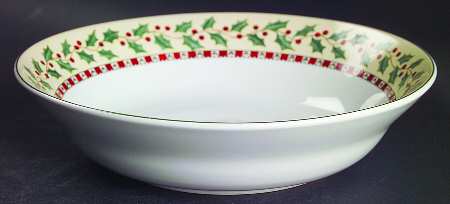 Christmas Bears Coupe Soup Bowl