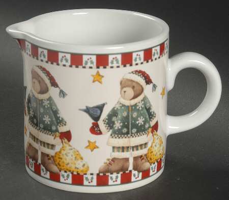 Christmas Bears Creamer