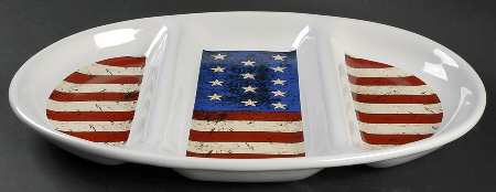 Colonial (Black Trim) 3-Part Relish
