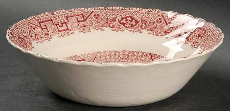 Old Willow Pink Coupe Cereal Bowl