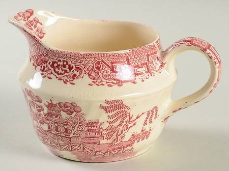 Old Willow Pink Creamer