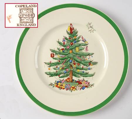 Christmas Tree (Green Trim) by Spode