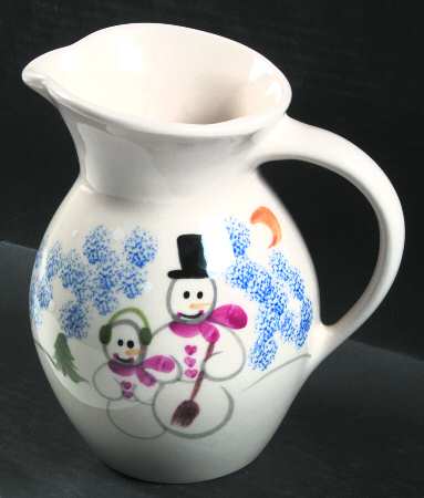 Snowman Family 24 Oz Pitcher
