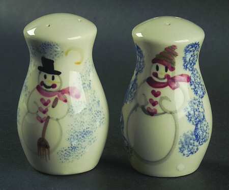 Snowman Family Salt & Pepper Set