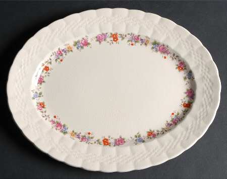 SIM6 12" Oval Serving Platter
