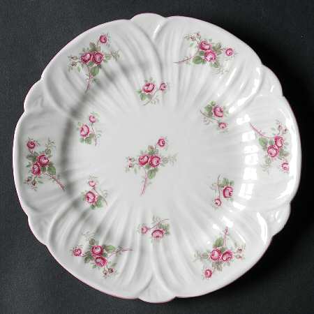 Rose Spray (Oleander Shape) Dessert/Pie Plate