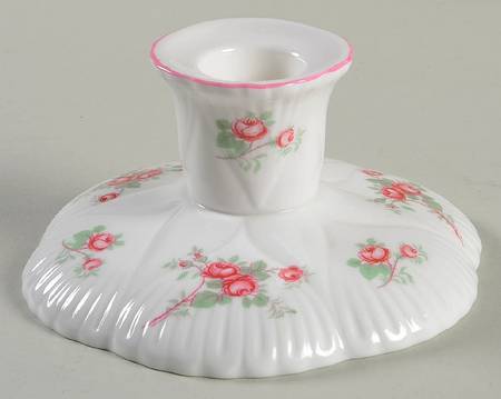 Rose Spray (Oleander Shape) 2" Candlestick