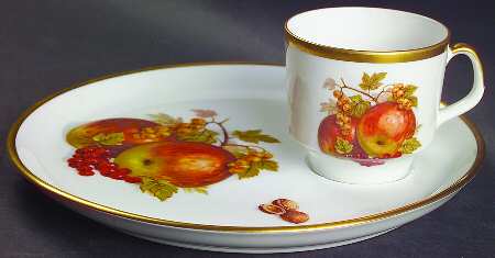 Harvest Snack Plate & Cup Set by Schumann - Bavaria