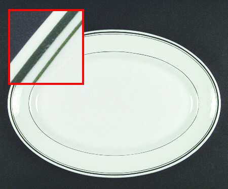 STR22 13" Oval Serving Platter