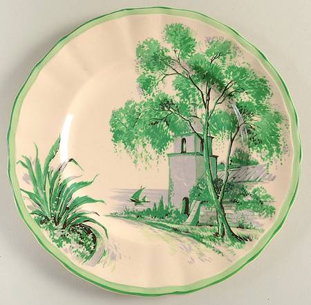 America Beautiful Salad Plate by Swinnertons