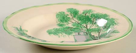 America Beautiful Rim Soup Bowl by Swinnertons