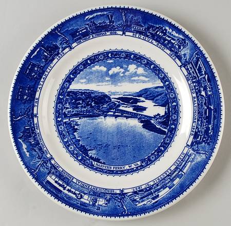Centenary Colonial (Baltimore and Ohio) Collector Plate