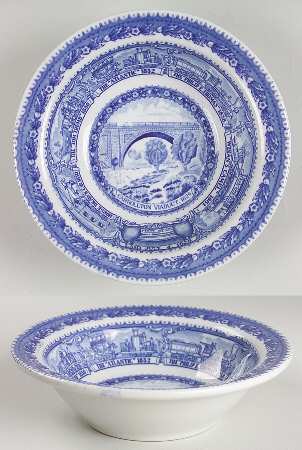 Centenary Colonial (Baltimore and Ohio) Rim Cereal Bowl