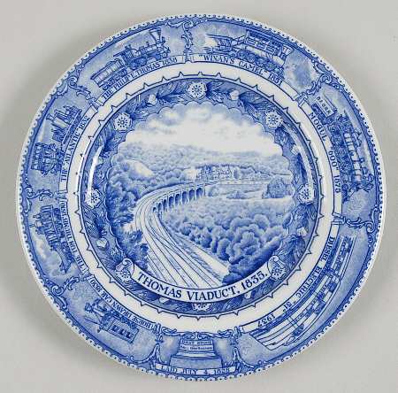 Centenary Colonial (Baltimore and Ohio) Bread & Butter Plate
