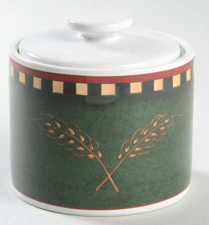 Wheatfield Sugar Bowl & Lid by Sakura