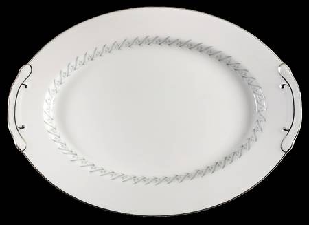 2454 12" Oval Serving Platter
