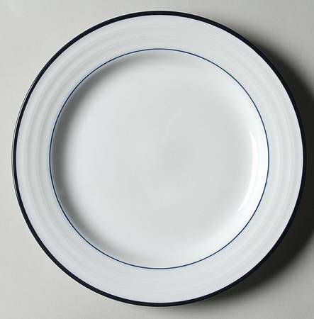 Roulette Blue Salad Plate