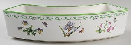 Garden Bloom Short Side for (5 Pc) Lazy Susan