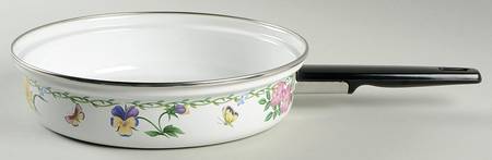Garden Bloom 9" Metal Skillet No Lid