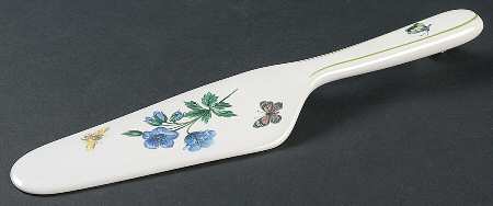 Garden Bloom Solid Ceramic Pie/Cake Server