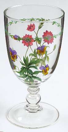 Garden Bloom 14 Oz Glassware Iced Tea